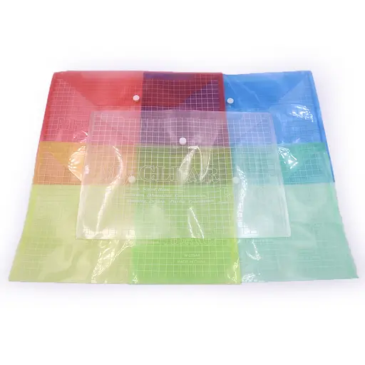 Папка-конверт My Clear, середня, 20 шт. в упаковці (В асортименті)