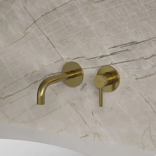 Смеситель для раковины Omnires Y скрытого монтажа brushed brass (Y1215HBSB) - фото 3