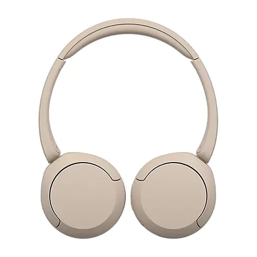 Наушники On-ear WH-CH520 BT 5.2, SBC, AAC, Wireless, Mic, Бежевый Sony teh0013181 - фото 4