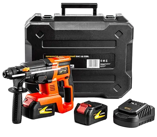 Перфоратор GTM RHC18/22BL 18 В - фото 4