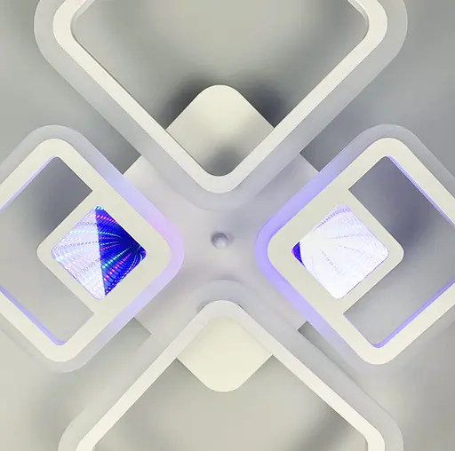 LED світильник із 3D підвісткою Line.F Колір корпусу Чорний - фото 3