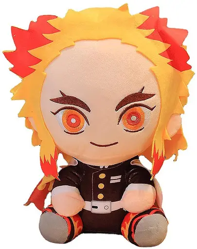 Мягкая игрушка Клинок рассекающий демонов Кёдзюро Demon Slayer Kimetsu no Yaiba Kyoujurou 30 см P DS 26 - фото 1