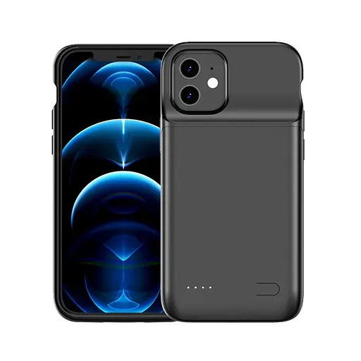 Чохол-акумулятор XON PowerCase для iPhone 13 Mini 4700 mAh Чорний (PCBS1113047B 3008) - фото 1