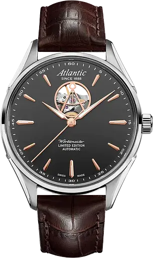 Годинник Atlantic Worldmaster Open Heart Limited Edition 52780.41.41R