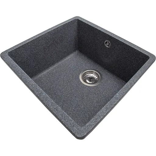 Кухонна мийка Romzha Mira U-400 Grafit (201) - фото 2