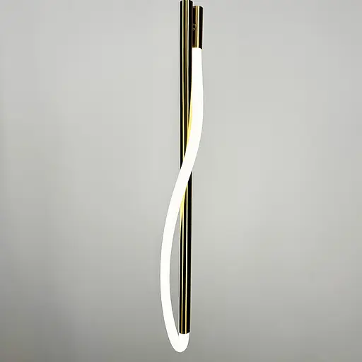 Латунний підвіс з гнучкою LED стрічкою у 2-х розмірах Line.F Довжина 60 см - фото 7