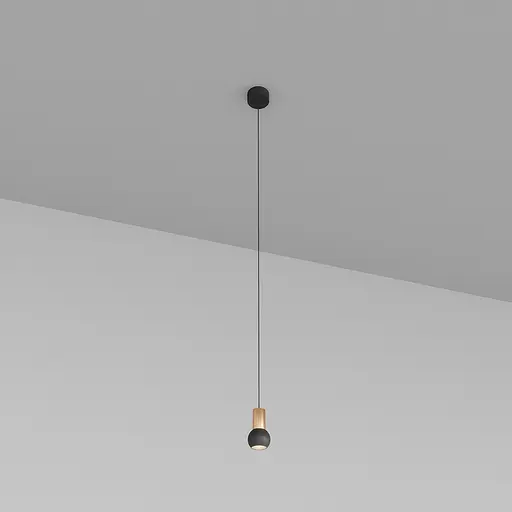 Підвісний світильник Skarlat RHL7729 5W BK+GD 3000K - фото 1