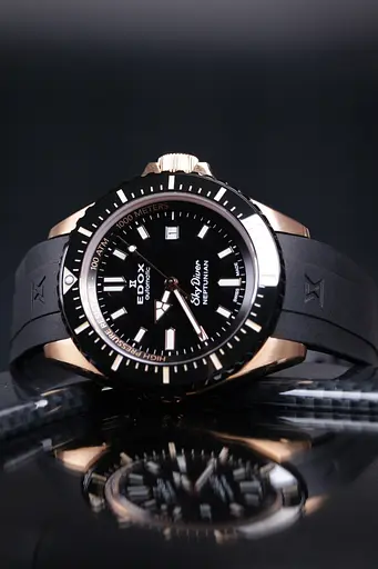 Часы Edox SkyDiver Neptunian 80120 37RNNCA NIR - фото 5
