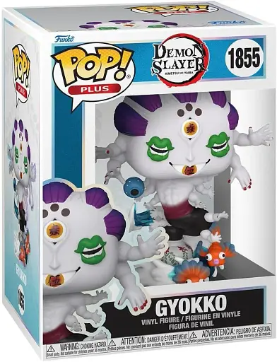 Фігурка Funko POP: Гьокко 1855 з аніме Клинок, що знищує демонів Demon Slayer - фото 3