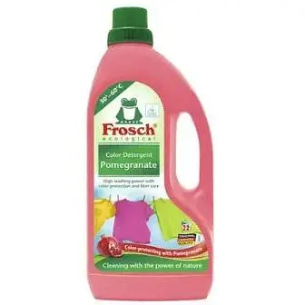 Рідкий пральний засіб  Frosch Колір Гранат 1,5 л [MD]