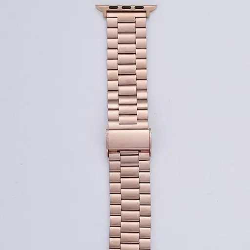 Ремінець Steel Elegance для Apple Watch 42(ser.1-3)/44/45/46/49mm Rose Gold - фото 2