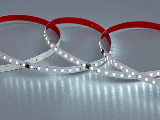 Адресна LED стрічка 24В, 126 діодів на метр, 8мм, холодний - фото 1