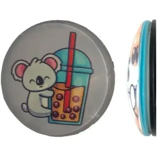 Тримач Поп Сокет New Glass (Скло) Baby Koala №2 - фото 1