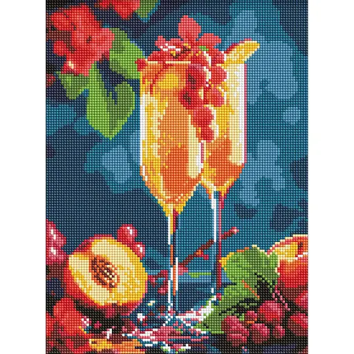 Алмазна мозаїка Ігриста насолода Ідейка AMO8081, 30х40 см - фото 1