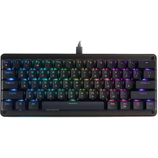 Клавіатура Cougar Puri Mini RGB Black (Puri Mini RGB) - фото 1