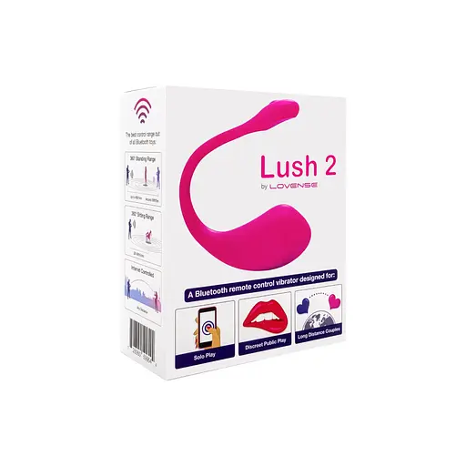 Виброяйцо Lovense Lush 2, 18 см (розовый) - фото 15