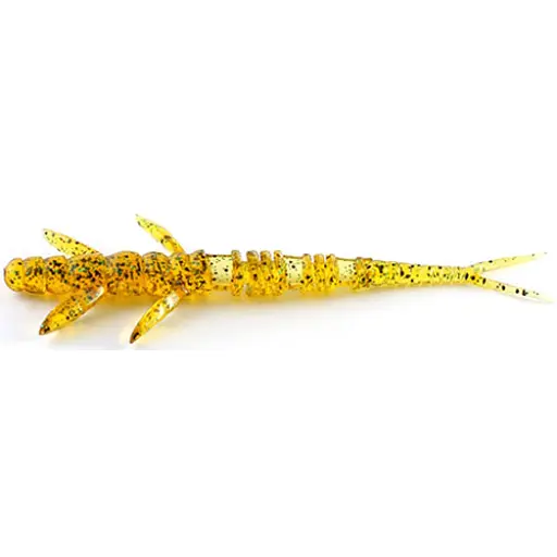 Силикон FishUP Flit 3" (8шт) #036 - Caramel/Green & Black