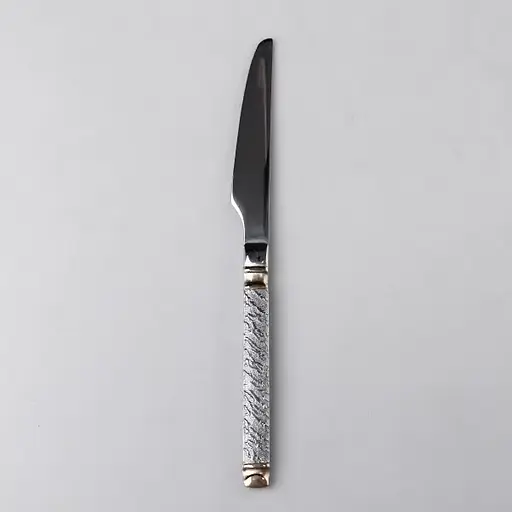 Набор столовых ножей Yiwu 6 штук из нержавеющей стали 23 см ножи столовые сервировочные приборы HP-16978-04 - фото 4