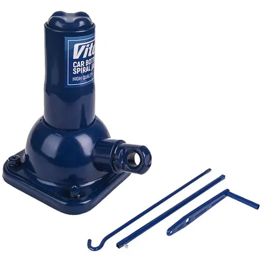 Домкрат механічний телескопічний Vitol 2 т 180-385 мм 4 кг (DM-3852T) - фото 1