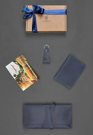 Набір шкіряних аксесуарів для мандрівника Касабланка - фото 2