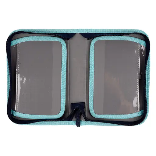 Шкільний пенал твердий 1Вересня одинарний з двома клапанами HP-04 Out Of Space - фото 3