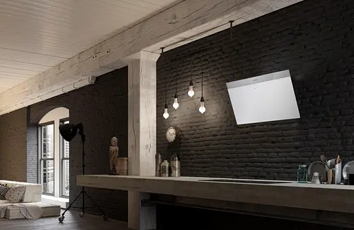 Вытяжка Faber наклонная 80 см 1169 м3ч Daisy + Wh A80 белая - фото 2