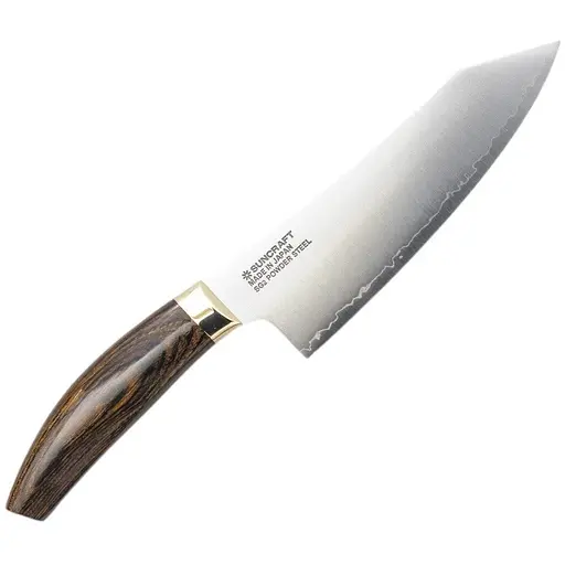 Кухонний ніж Сантоку 175 мм Suncraft Elegancia (KSK-05)