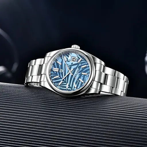 Наручний годинник чоловічий PD-1715 Silver-Blue Pagani Design acs0031117 - фото 4