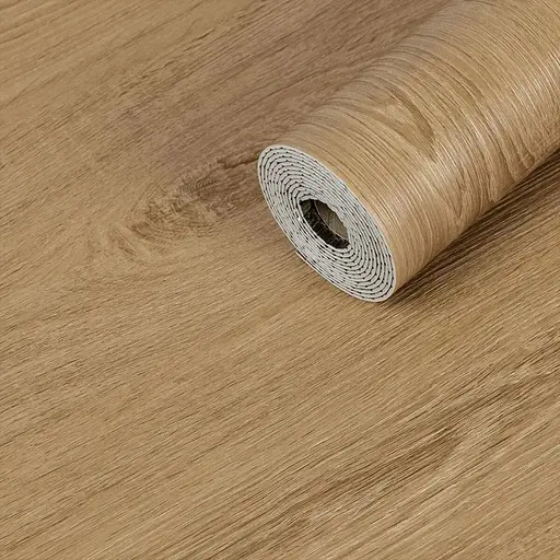 Самоклеющаяся виниловая плитка в рулоне 600х3000х2мм Клен Мат SW-00001179 - фото 1