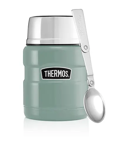 Термос пищевой Thermos Stainless King 470 мл Duck Egg - фото 4