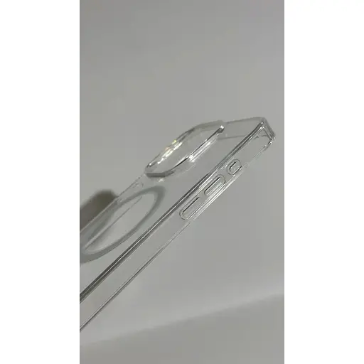 Чехол противоударный HYBRID Clear Case Ultra Hybrid with MagSafe для Apple iPhone 15 Pro Max Прозрачный с магнитом - фото 10