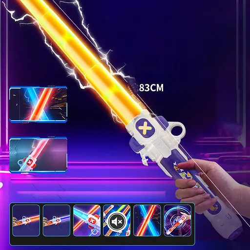 Выдвижной световой меч Light Chaser 500mAh (0.83m) Purple - фото 2