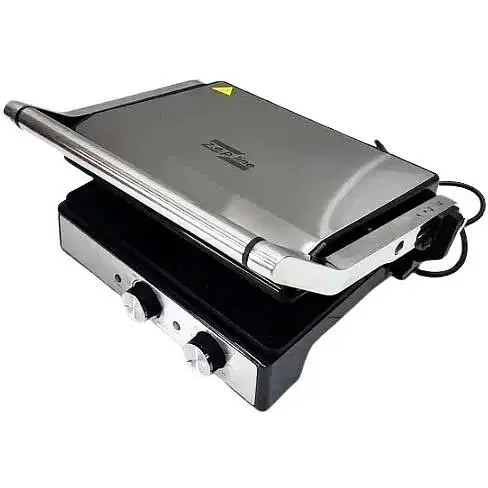 Прижимной контактный электрический гриль Zepline ZP-057 двухсторонний 3500 Вт - фото 1
