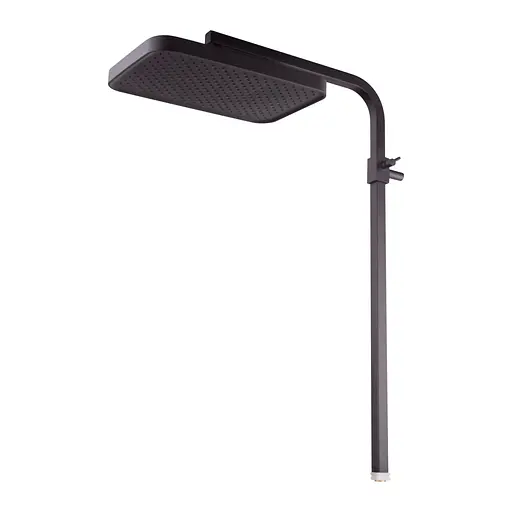 Душова система Koer KB-56031-05 3 функції KR5439, Чорний матовий - фото 5