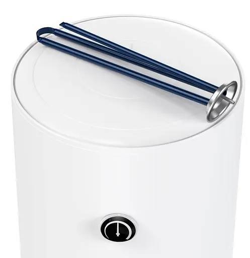 Водонагреватель электрический Aquatronic, 2 кВт, сухой ТЭН, 100 л универсальный, цилиндрический, белый (Round D1004620 B4) - фото 6