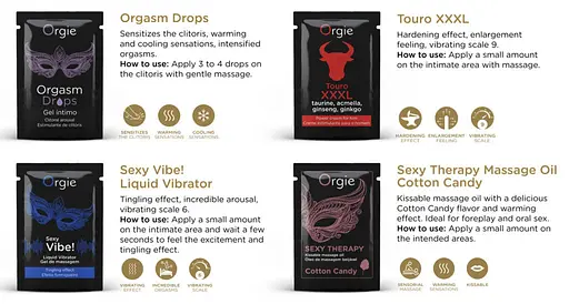 Набір інтимної косметики ORGIE THE PLAY SET - фото 8