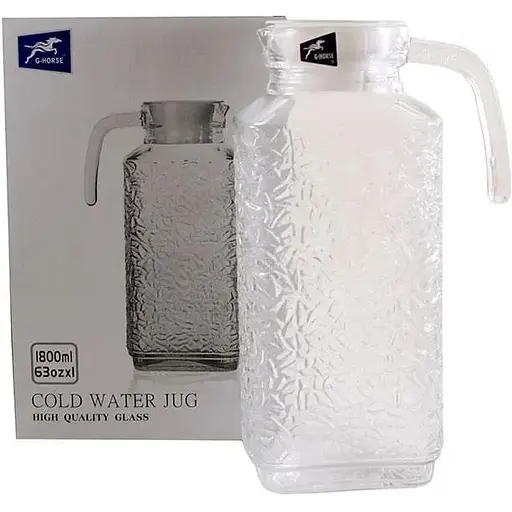 Кувшин Ristal стеклянный с крышкой 1.8 л BMBHH1800