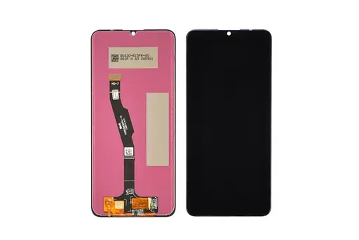 Дисплей для Huawei Y6P 2020/Honor 9A с черным тачскрином - фото 1