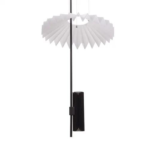 Люстра підвісна Brille в спальню LED 21W WW+NW+CW WH BK (BR-01 665S/3) - фото 3