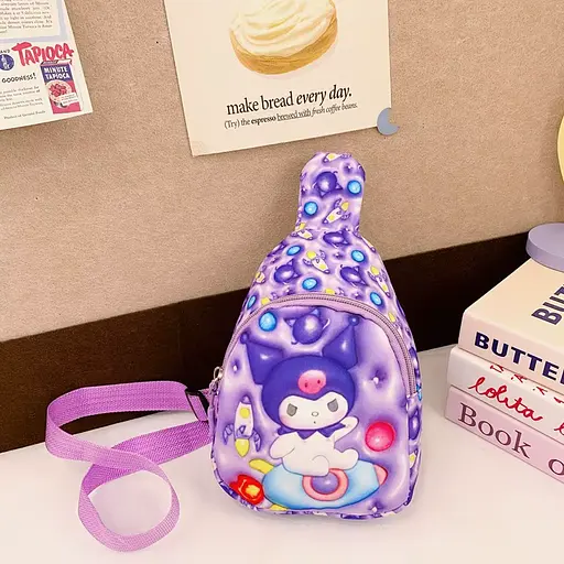 Сумочка-бананка Kyromi, 1 відділення, регульований ремінець, C68994 (В асортименті) - фото 2