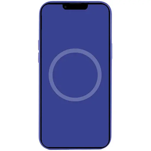 Чехол Epik Silicone case AAA с Magsafe и анимационной кнопкой для Apple iPhone 16 Pro 6.3 Ultramarine - фото 3