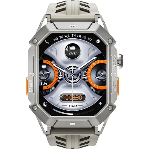 Смарт-часы Xiaomi Haylou LS24 Iron N1 серебристый - фото 5