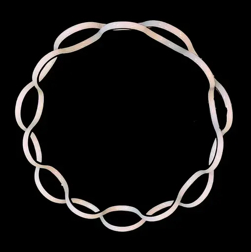 Світлодіодна люстра Скандинавія PJ806 Golden 50см