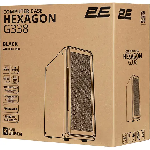 Корпус 2E Gaming Hexagon G338 (2E-G338) [146469] - фото 14