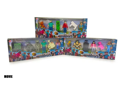 Набор фигурок Майнкрафт MOVIE, 37x14 см, 8060 (в ассортименте) - фото 2