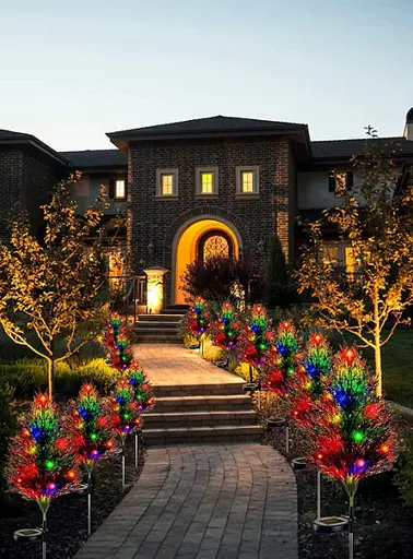 Світильник Sun Lamp сонячний декоративний кольоровий світлодіодний ялинкова ілюмінація - фото 3