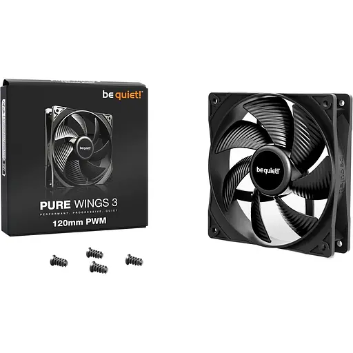 Вентилятор Be quiet! PURE WINGS 3 120mm PWM (BL105) - фото 5