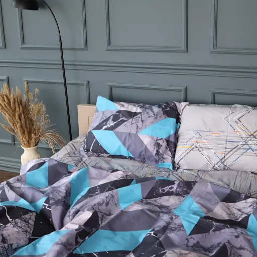 Комплект постельного белья Mirson 17-0853 Graphitea Бязь 2x 143 x 210 см - фото 4