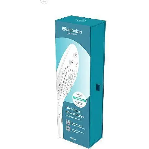 Насадка-стимулятор для душу 2 в 1 Womanizer Wave White - фото 8