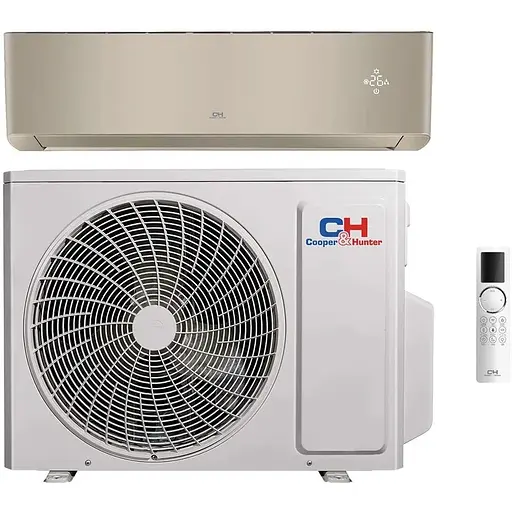 Кондиционер Cooper & Hunter Supreme Continental CH-S24FTXAL2-GD тепловой насос-25 Gold - фото 1